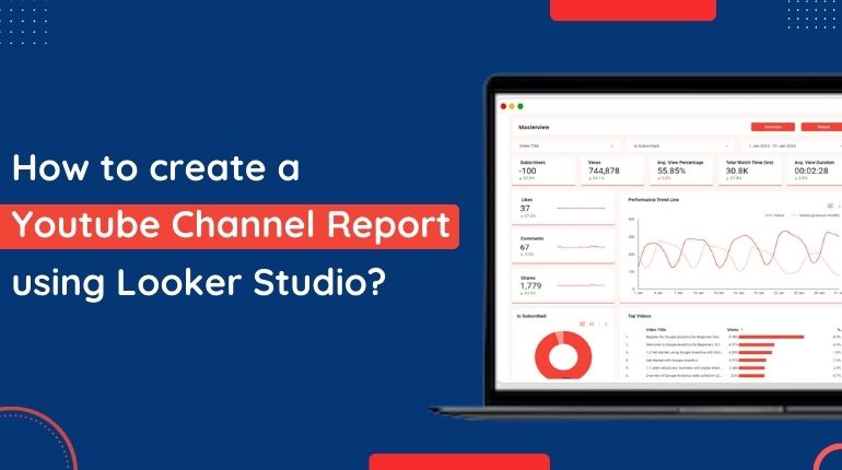 Youtube Channel Report using Looker Studio